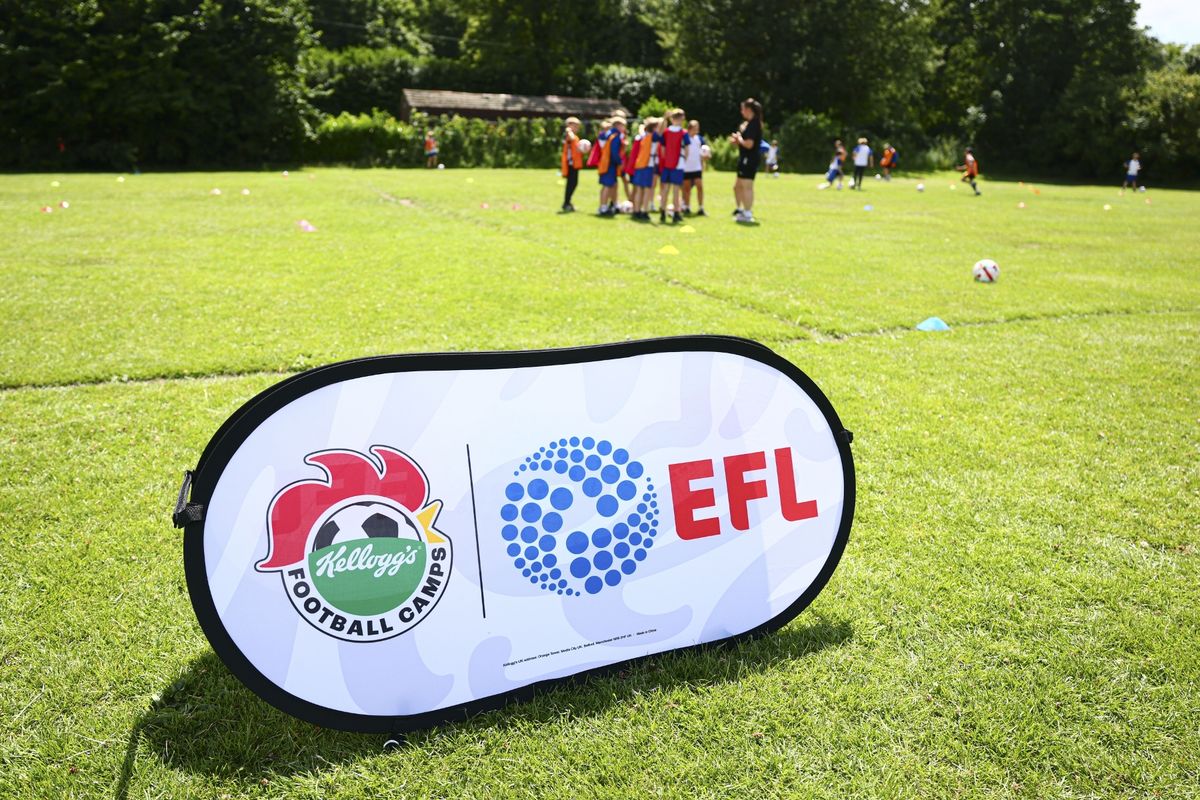 Kellogg's Football Camps are delivered in partnership with the English Football League, Manchester City, Celtic FC and Rangers FC