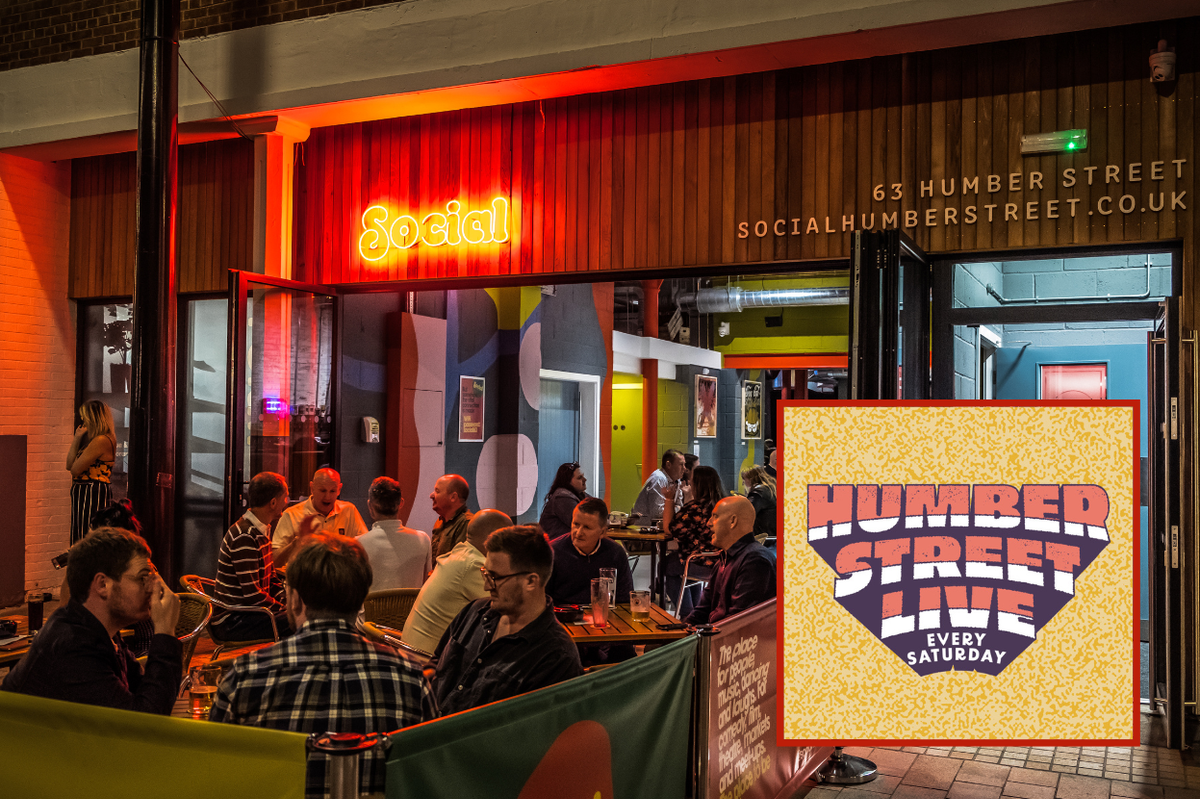 Social is introducing their new weekly live music night - Humber Street Live