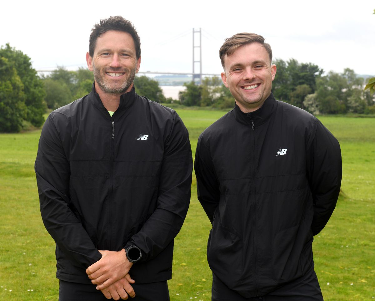 Jay Morton and Cameron Ashurst are taking on the 306 km coast-to-coast endurance run from East Yorkshire to Liverpool to raise awareness of veteran mental health during Mental Health Awareness Week.