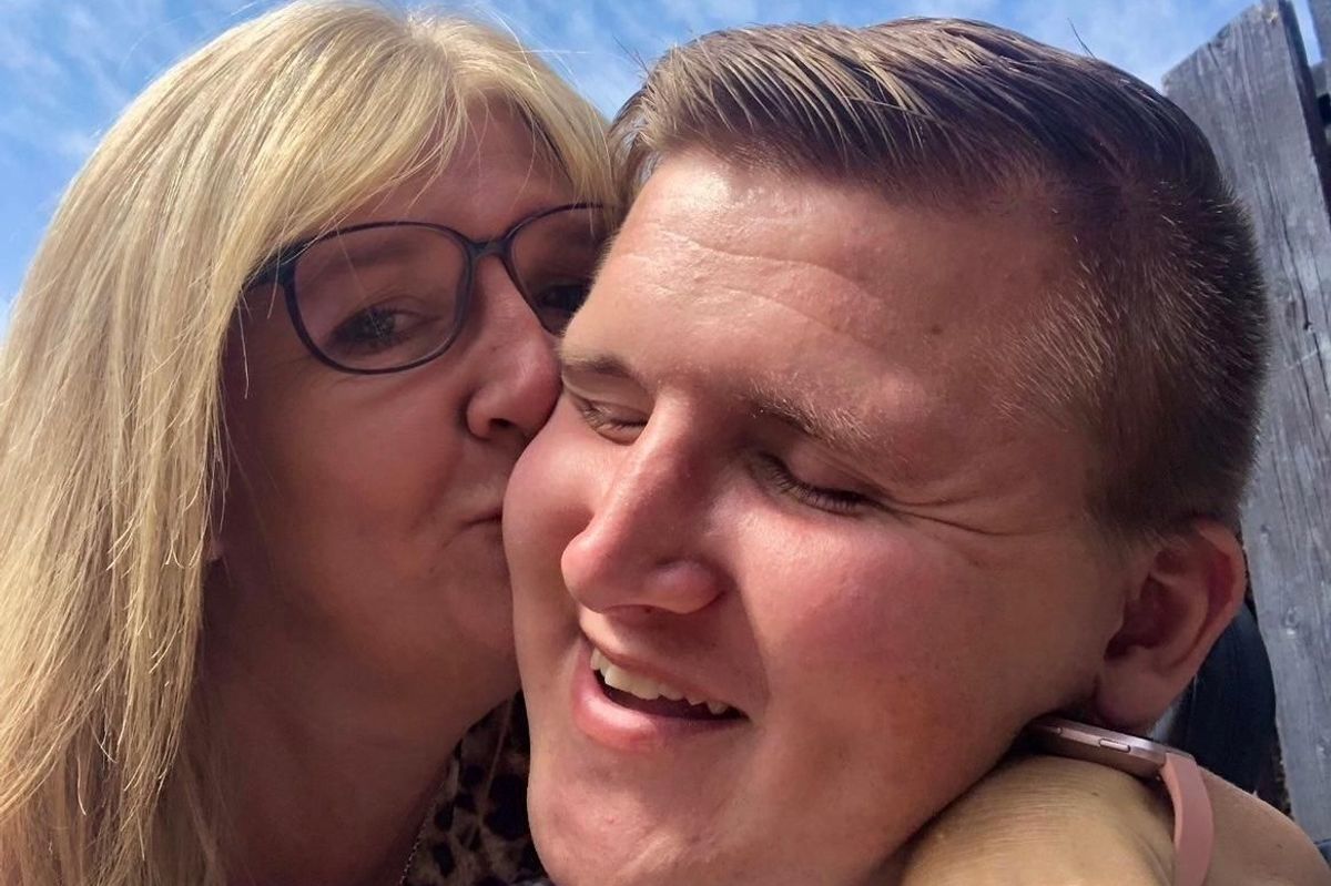 Michelle Beckett and her son Ryan, who she lost more than three years ago to Duchenne Muscular Dystrophy.