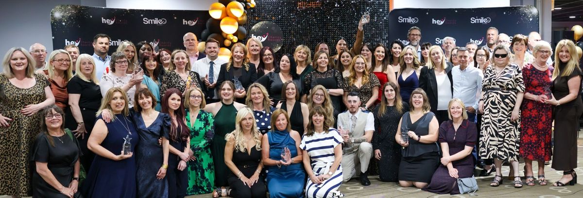 The winners of the inaugural HEY Charity Awards