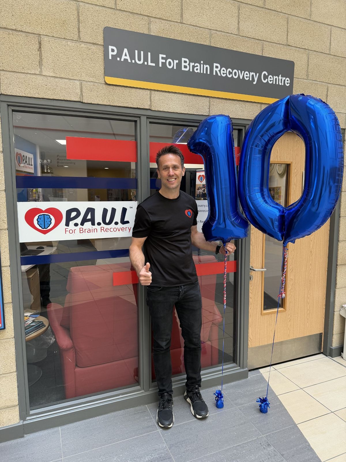 Paul Spence founded the charity after he survived a life-changing traumatic brain injury as a result of an unprovoked assault