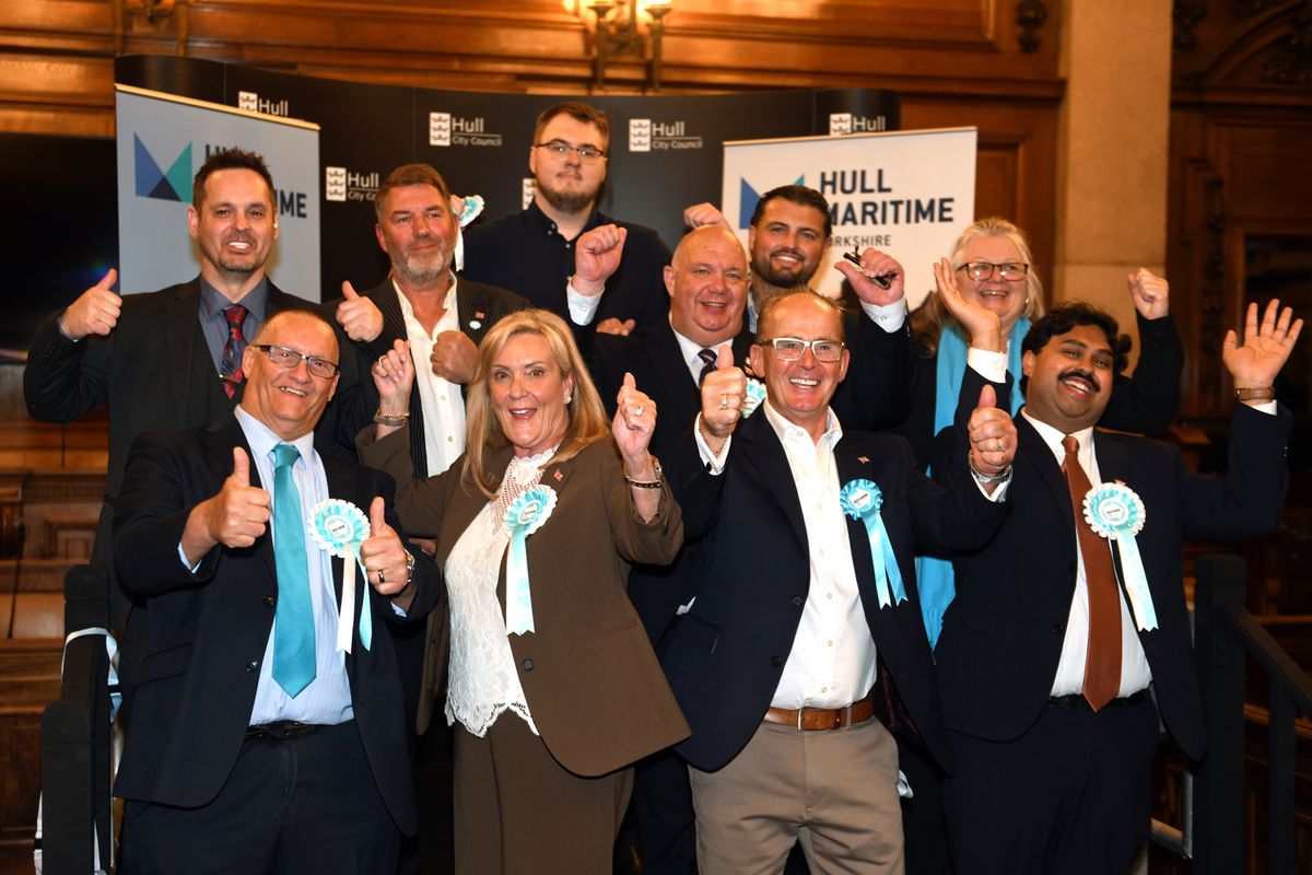 Reform now hold 10 seats in the Guildhall