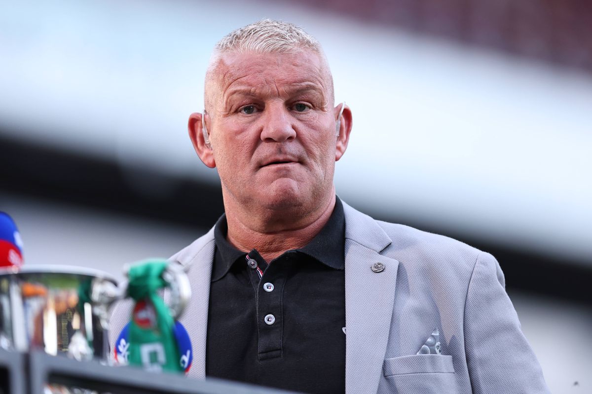 Dean Windass working as a pundit