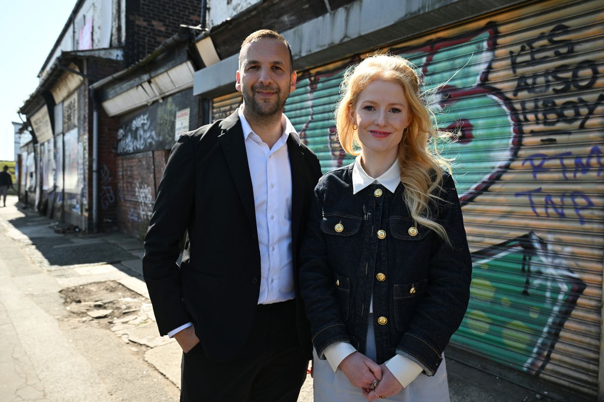 Zack Polanski, leader of the Green Party, and Hannah Spencer, Green Party MP for Gorton & Denton