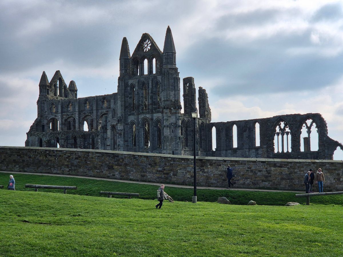 The breathtaking 7th-century Whitby Abbey
