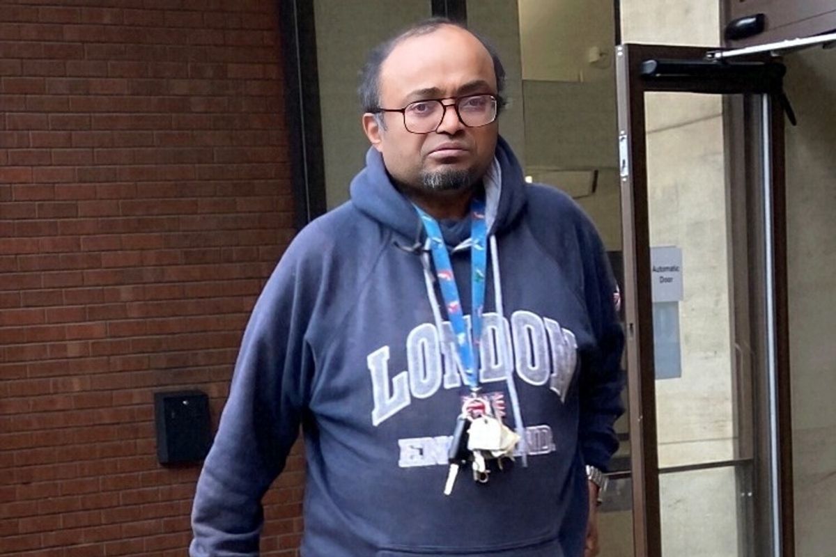 Ashfak Ahmed, pictured outside Hull Crown Court