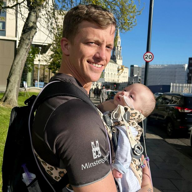 Otto Sparkes, pictured with dad Keiron, has 13 months to live, and he is currently the only known case in the UK. 
