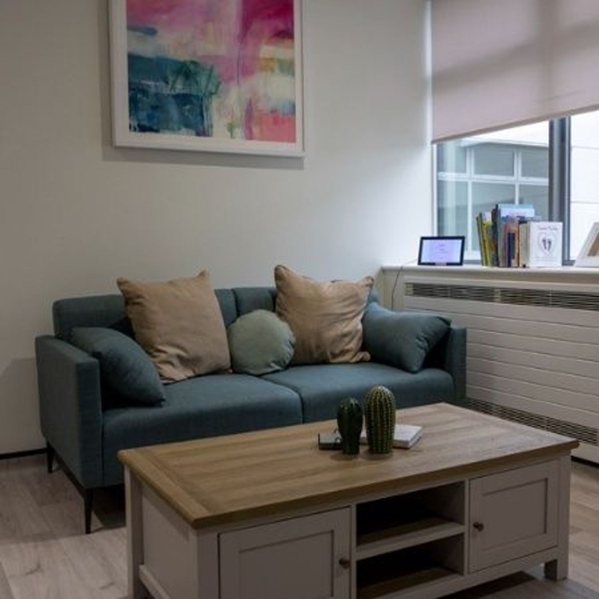 Different areas of the refurbished suite