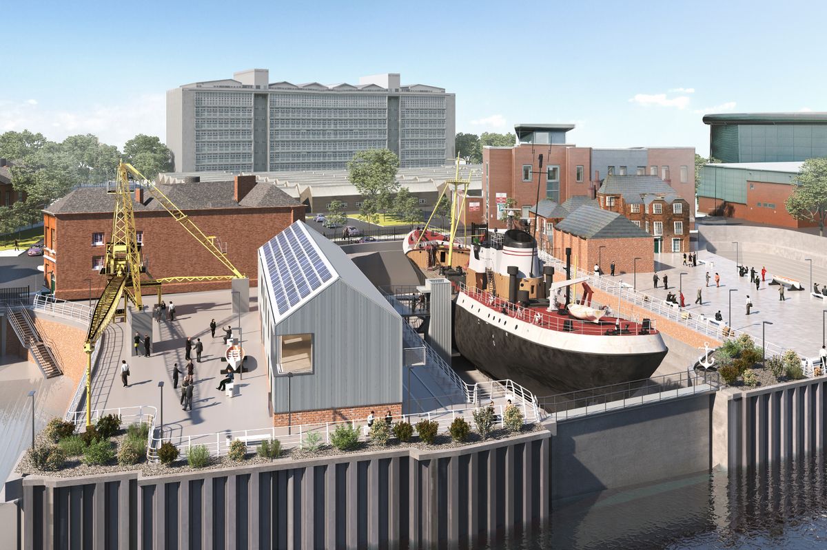 How the North End Shipyard will look once the project is completed