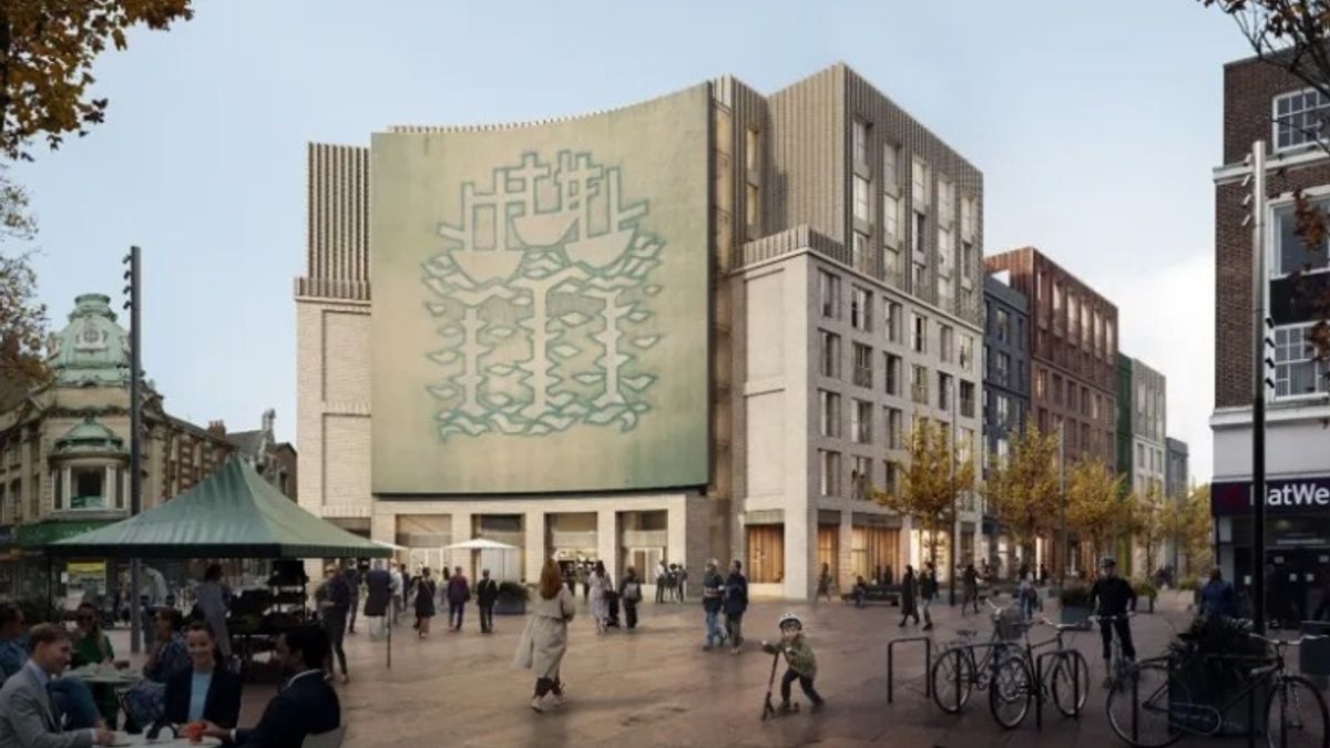 An impression showing how the Albion Square development in Hull could look.