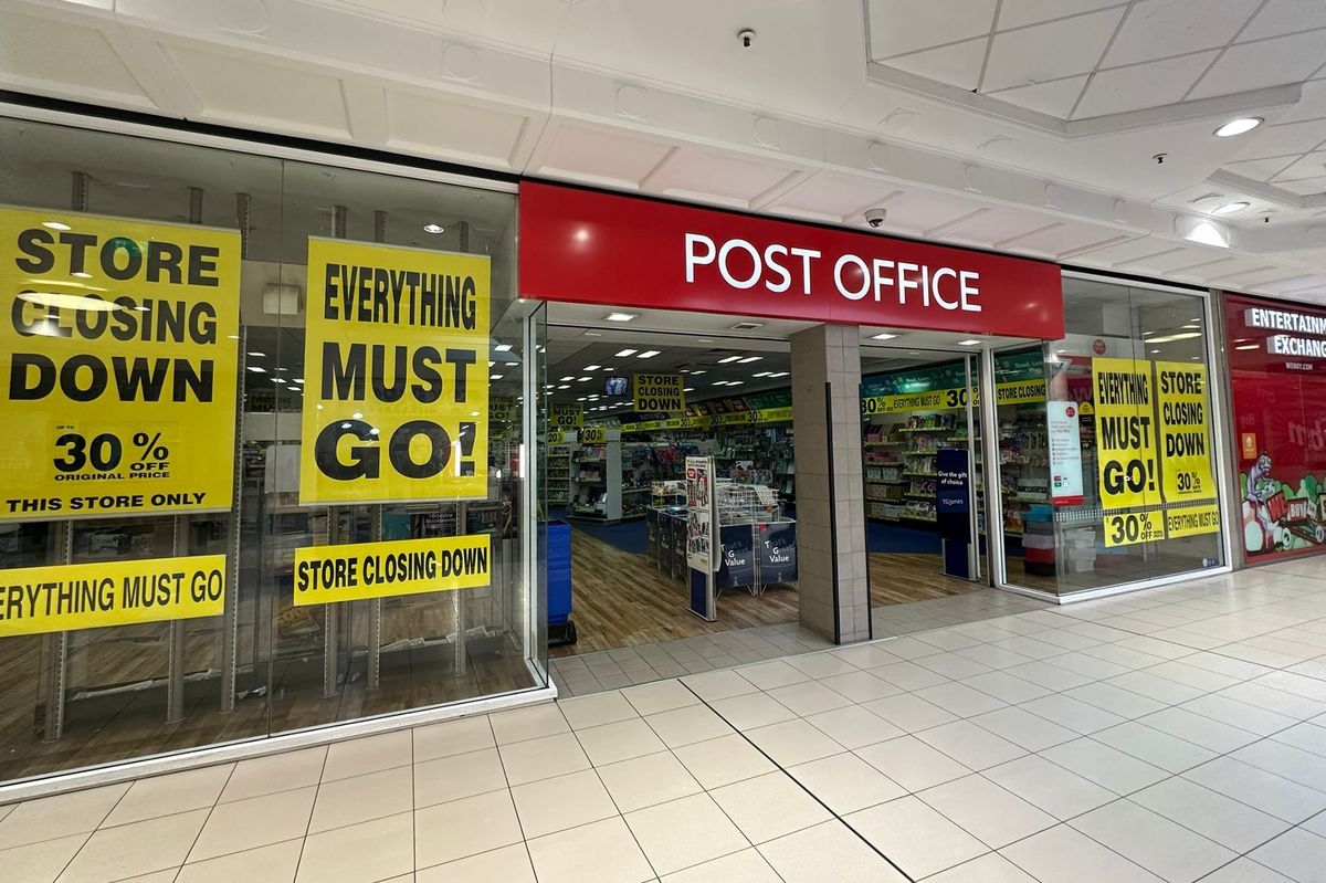 Post Office/TG Jones inside Hull's Prospect Centre