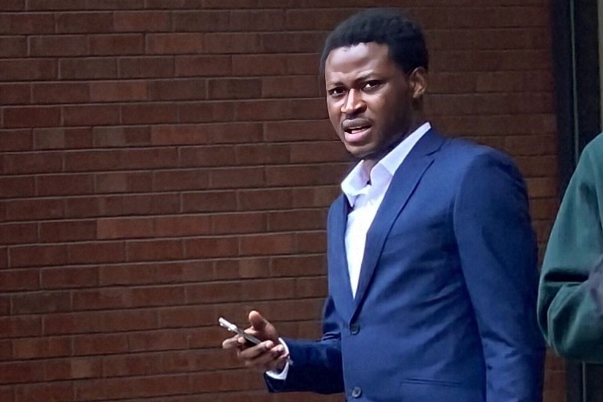 Qudus Ajeyemi, pictured outside Hull Crown Court