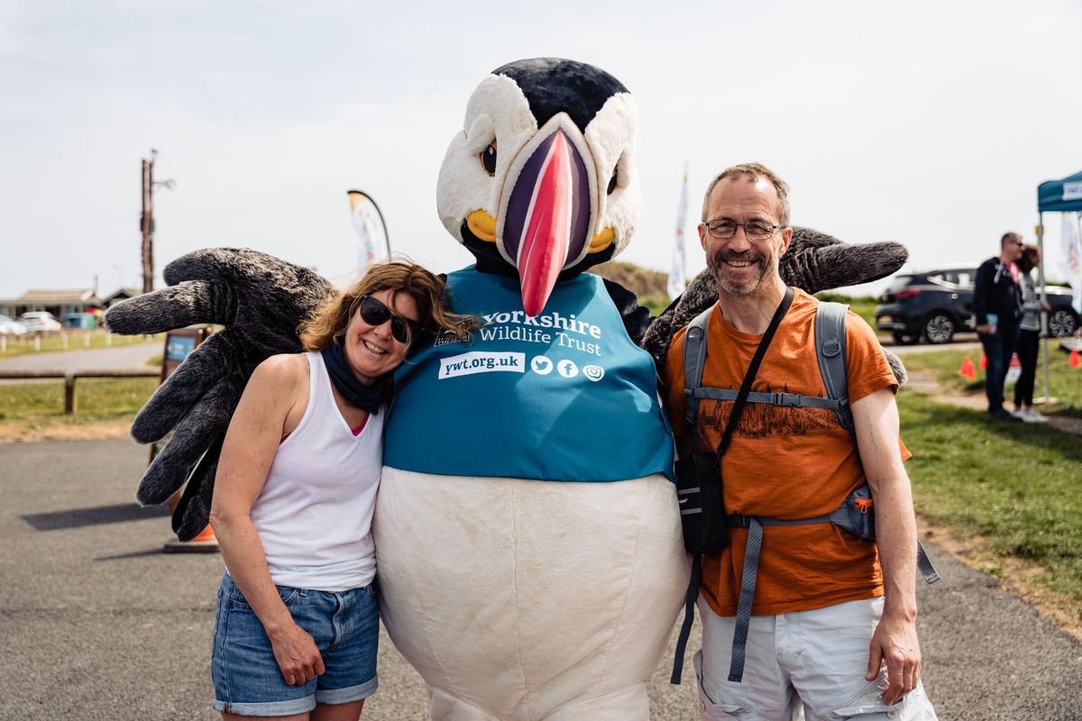 Chance to meet puffin mascot, Cliff