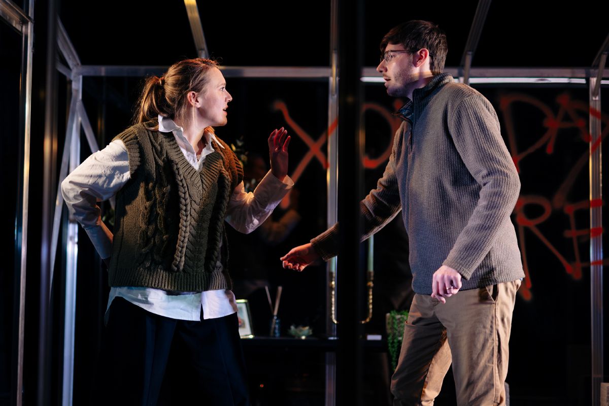 Emily Head as Cate and Jack Chamberlain as Benjamin