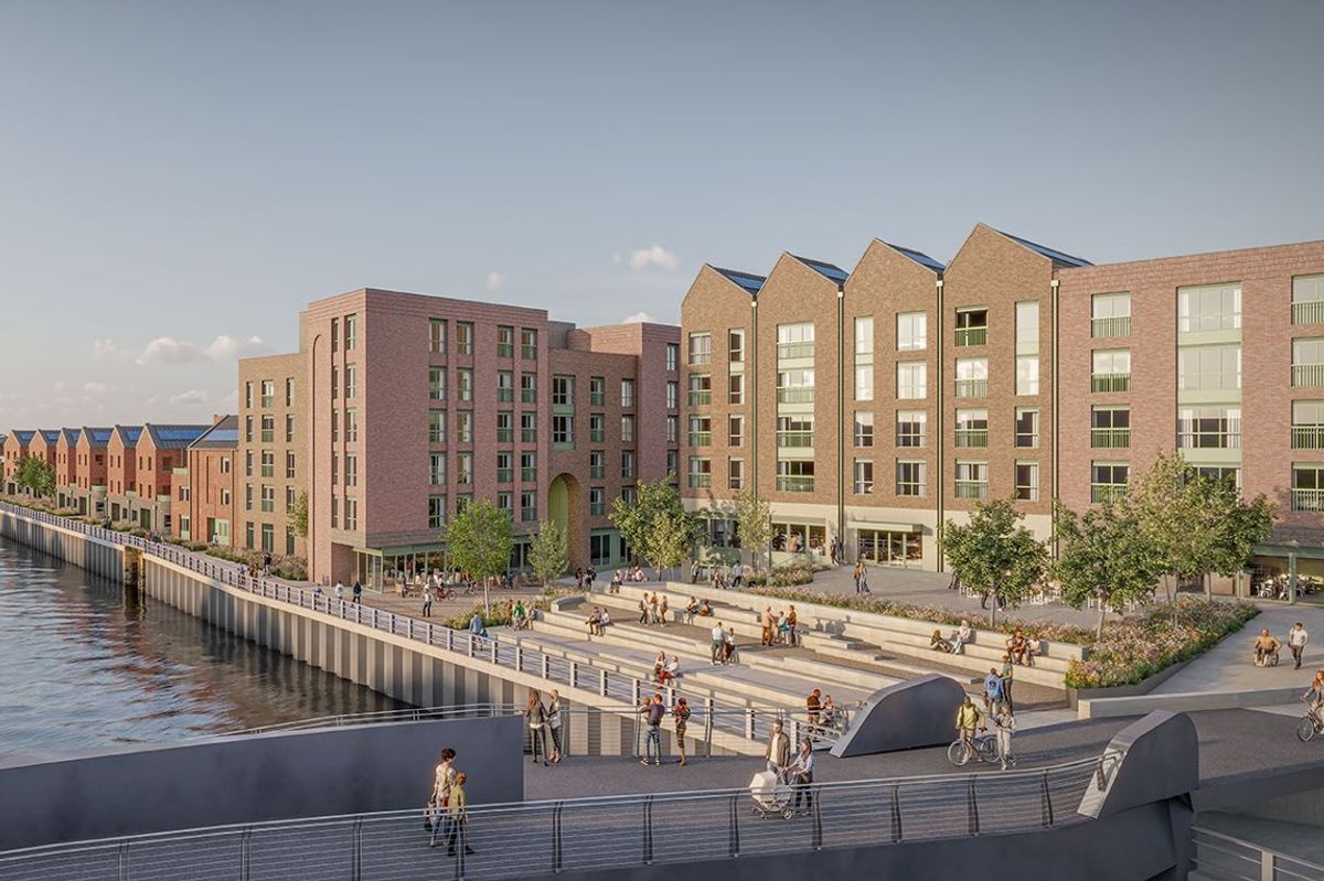 How Hull's East Bank Urban Village could look