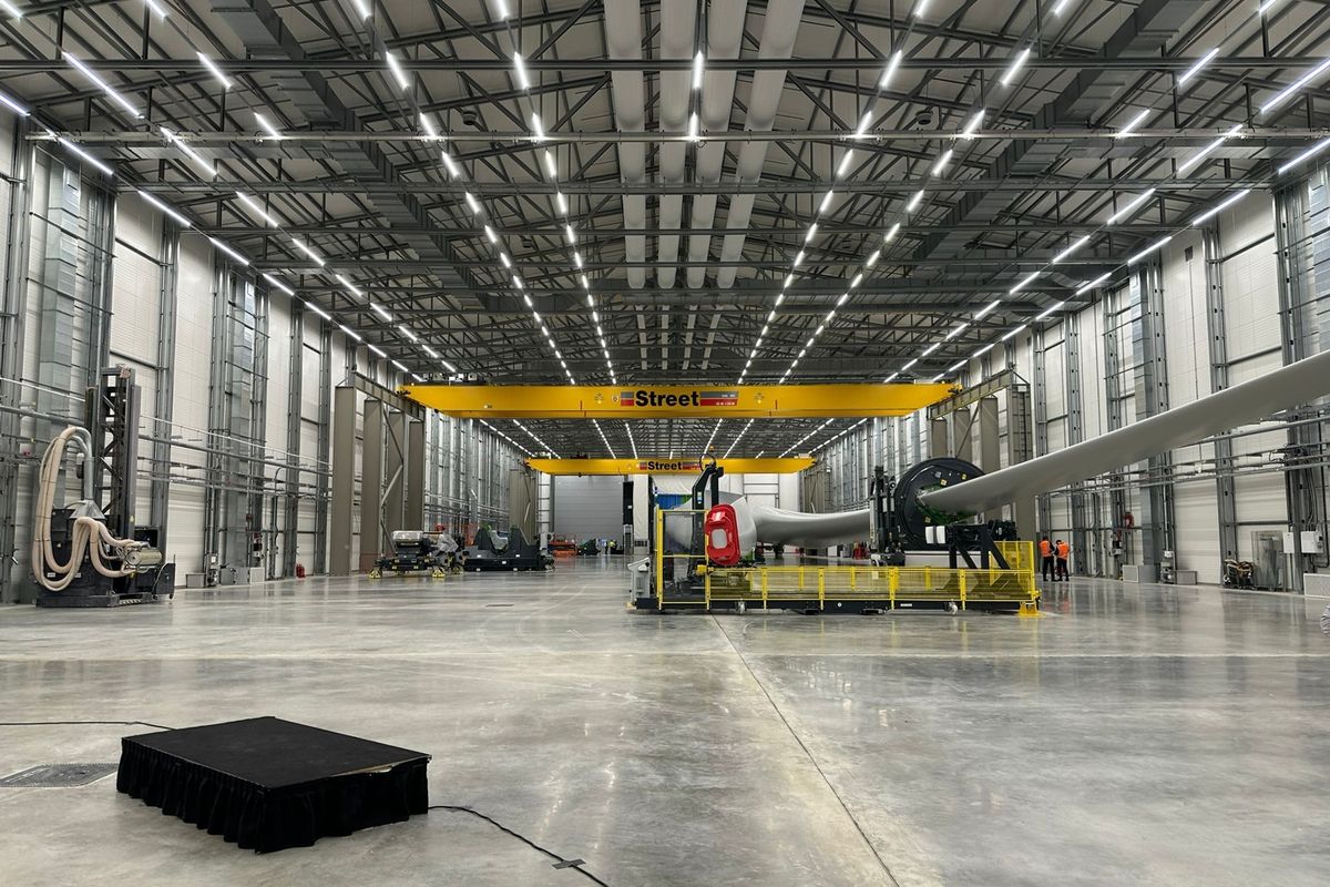 Inside Siemens Gamesa site in Hull