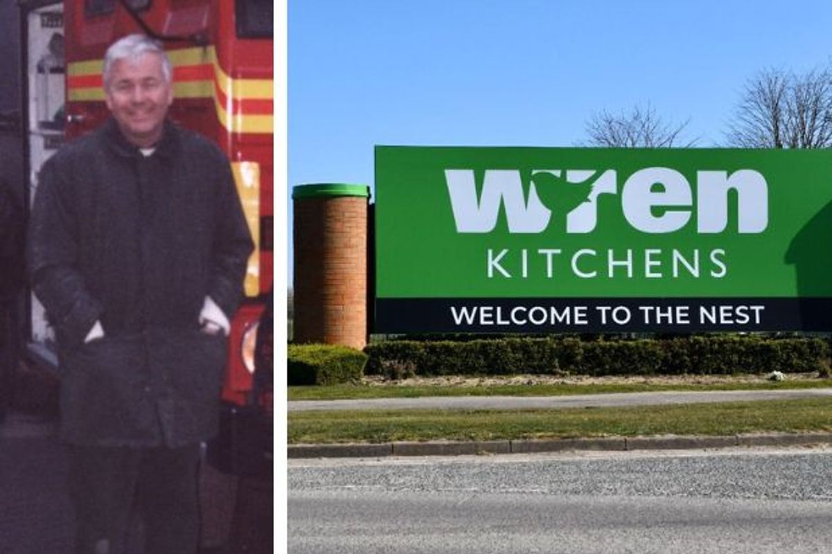 Hull-born billionaire Malcolm Healey; exterior of Wren Kitchens, Barton upon Humber