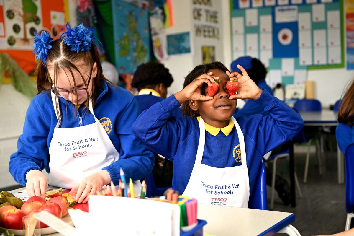 Making food fun encourages children to try more