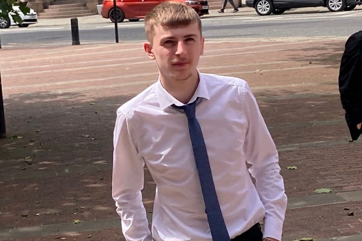 Lewis Chapman, pictured outside Hull Crown Court