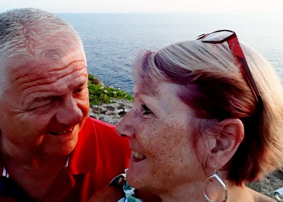 Mandy Tipling, 65, with husband Paul