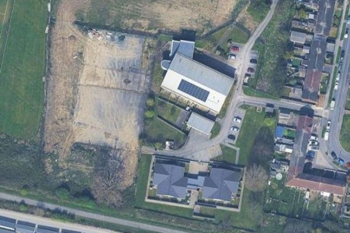 Site of the approved 25 homes off Hemswell Ave