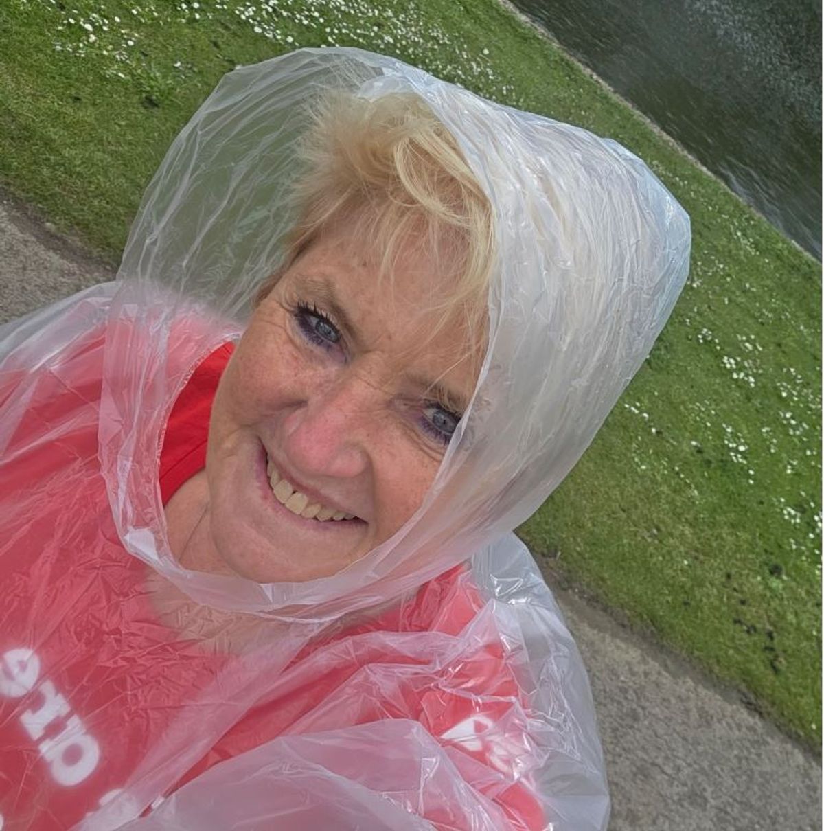 Angie completed her challenge for Christian Aid.