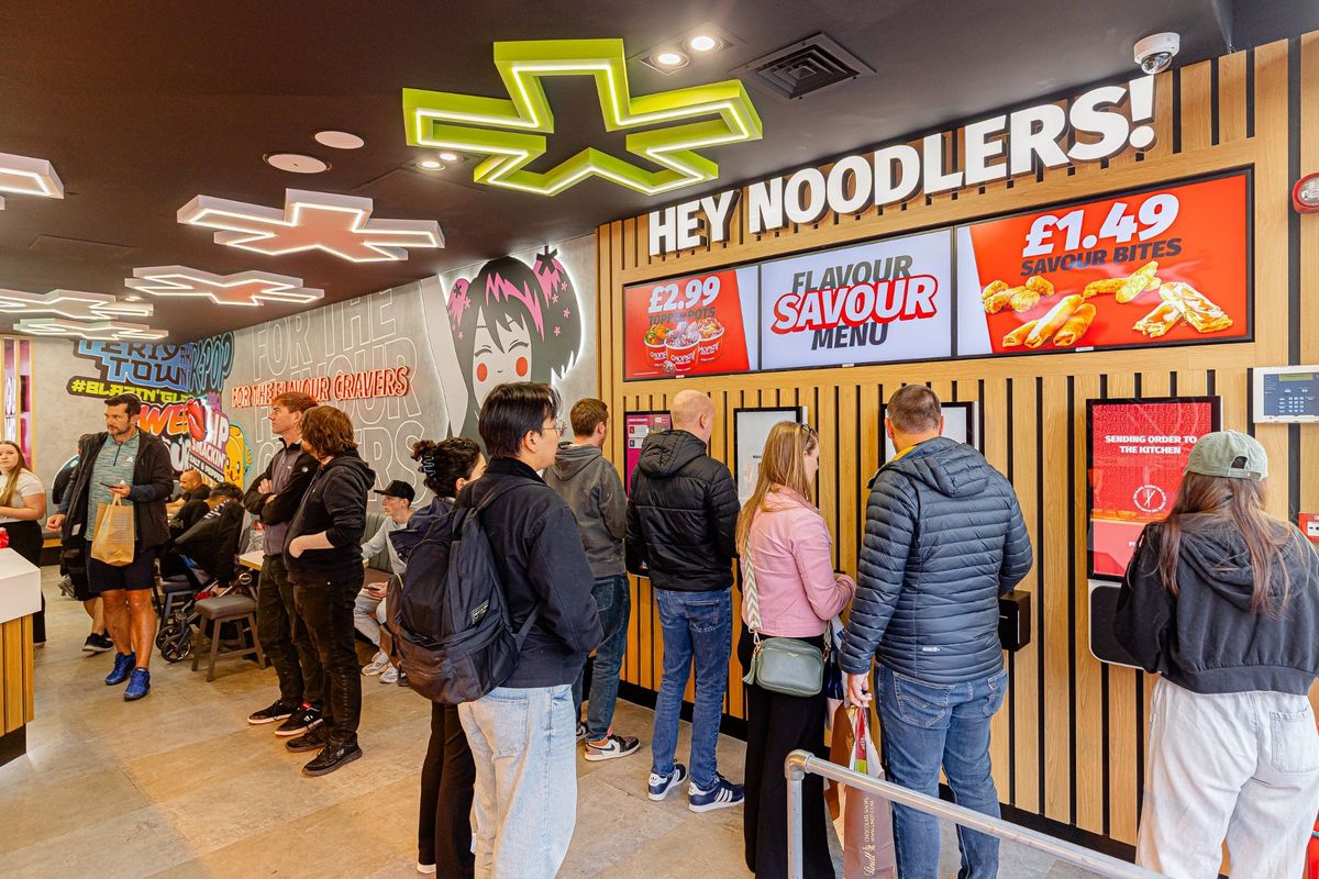 Typical view of a Chopstix store