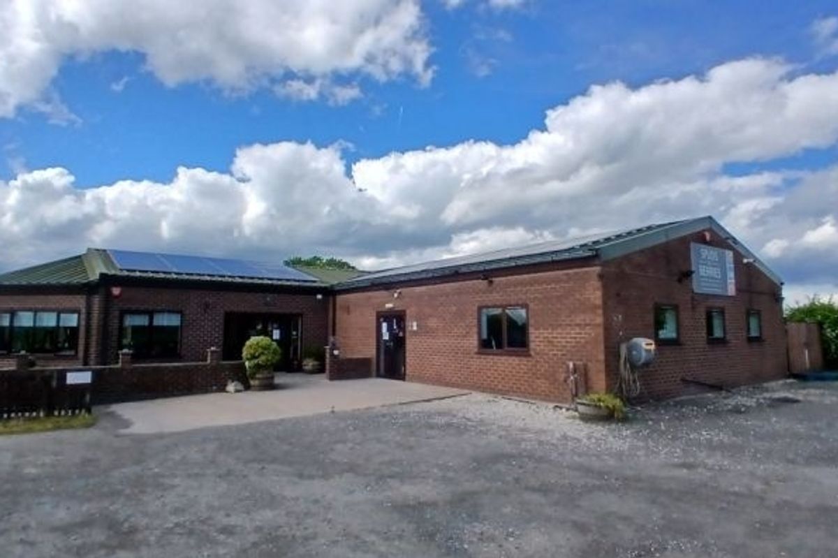 The Spuds & Berries farm shop which is up for sale