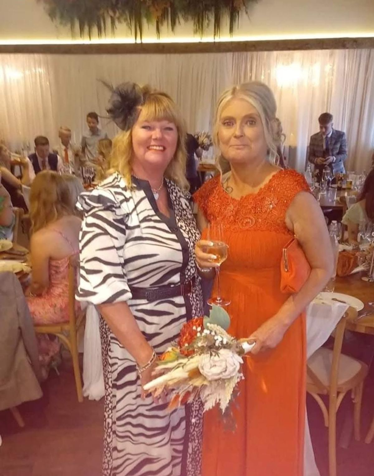 Michelle Barber, right, with her mum Vanessa