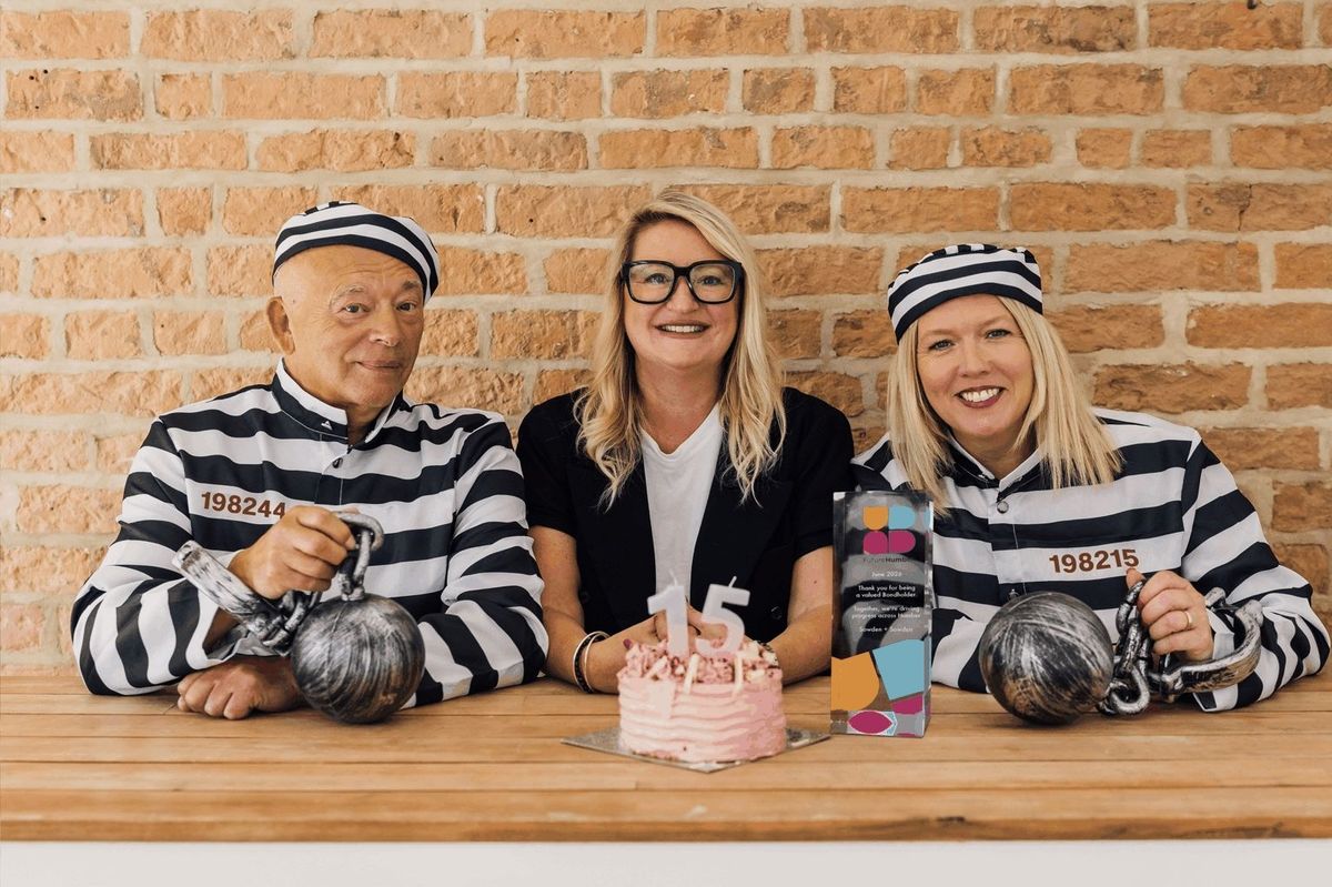 (L-R) Paul Sowden, founder of Sowden & Sowden, Leahann Barnes, head of partnerships and place at Future Humber and Polly Sowden, co-owner and creative lead at Sowden & Sowden