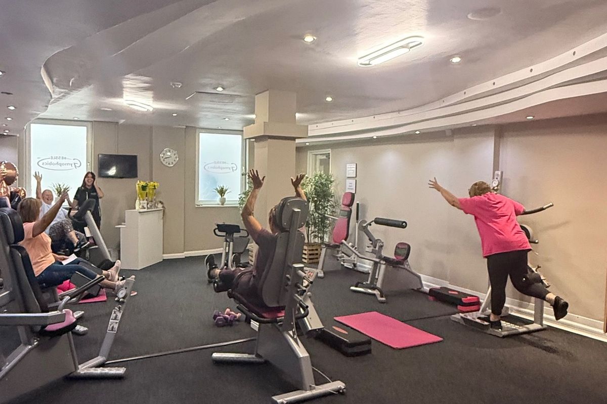 Getting fit and helping a good cause at Gymophobics, in Hessle