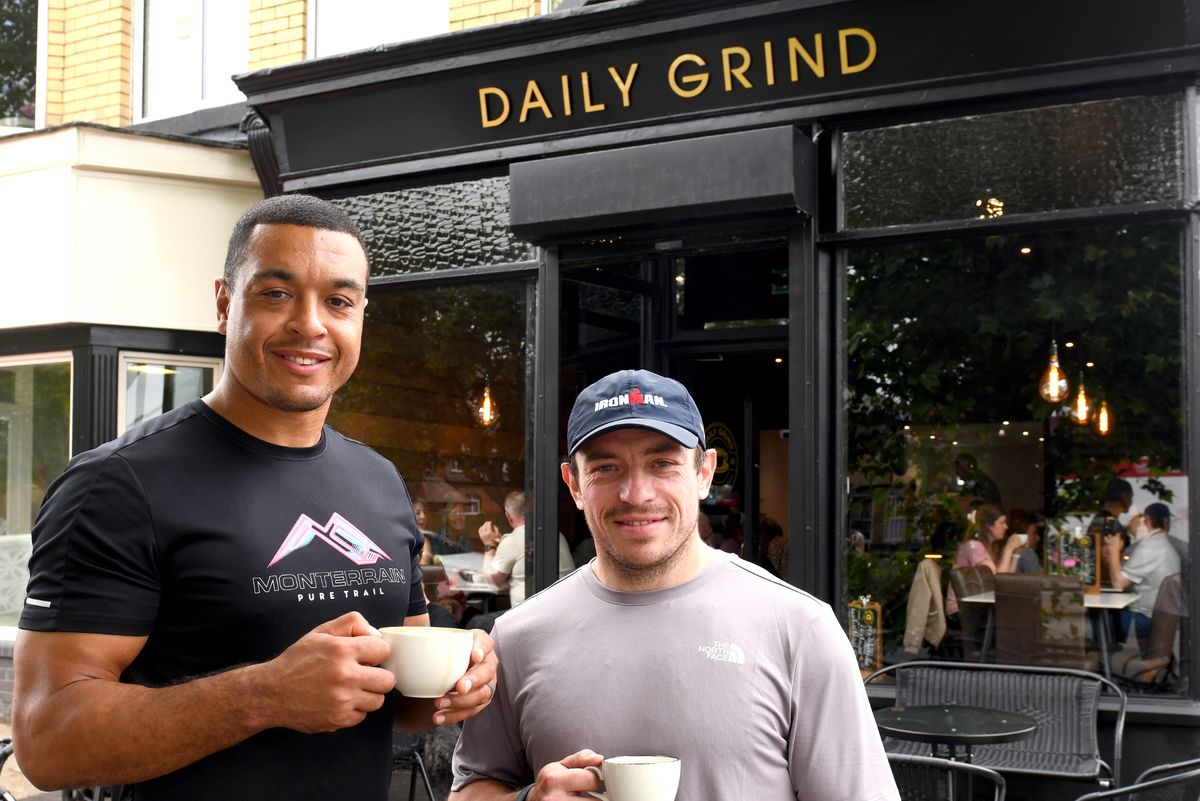 Reece Lyne, left, and Callum Taylor have opened a new coffee shop called Daily Grind in Holderness Road, Hull
