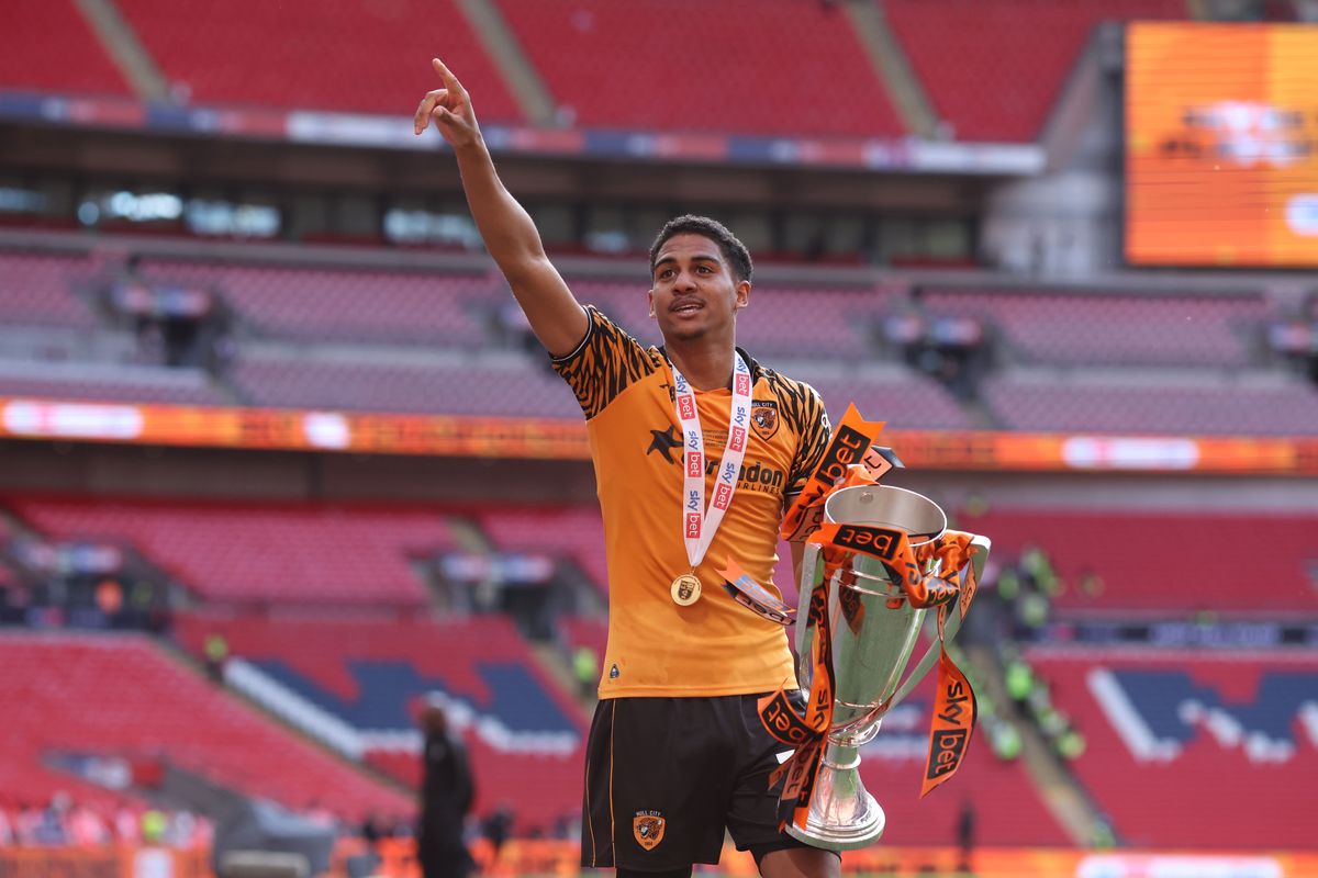 Cody Drameh came off the bench in the play-off final at Wembley last month