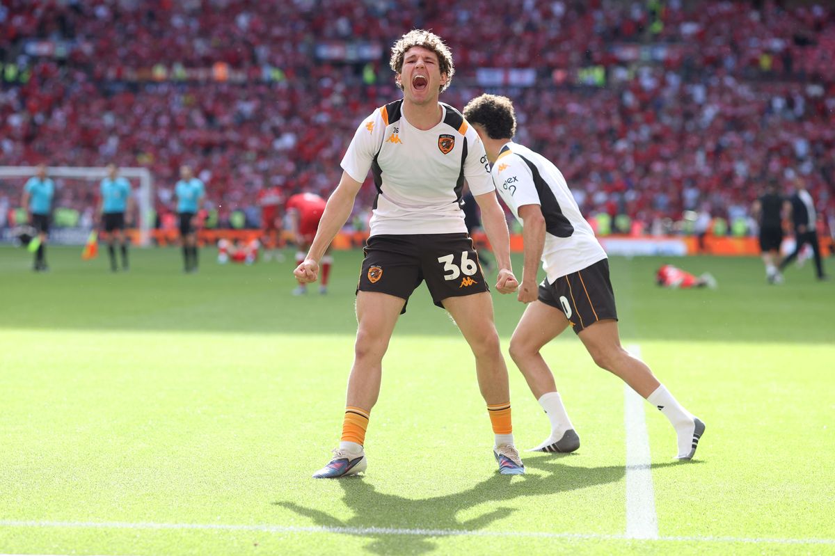 Lewis Koumas has been reflecting on the joy of Wembley