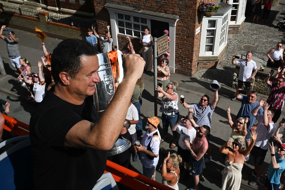 Hull City owner Acun Ilicali guided the Tigers back to the Premier League last month 