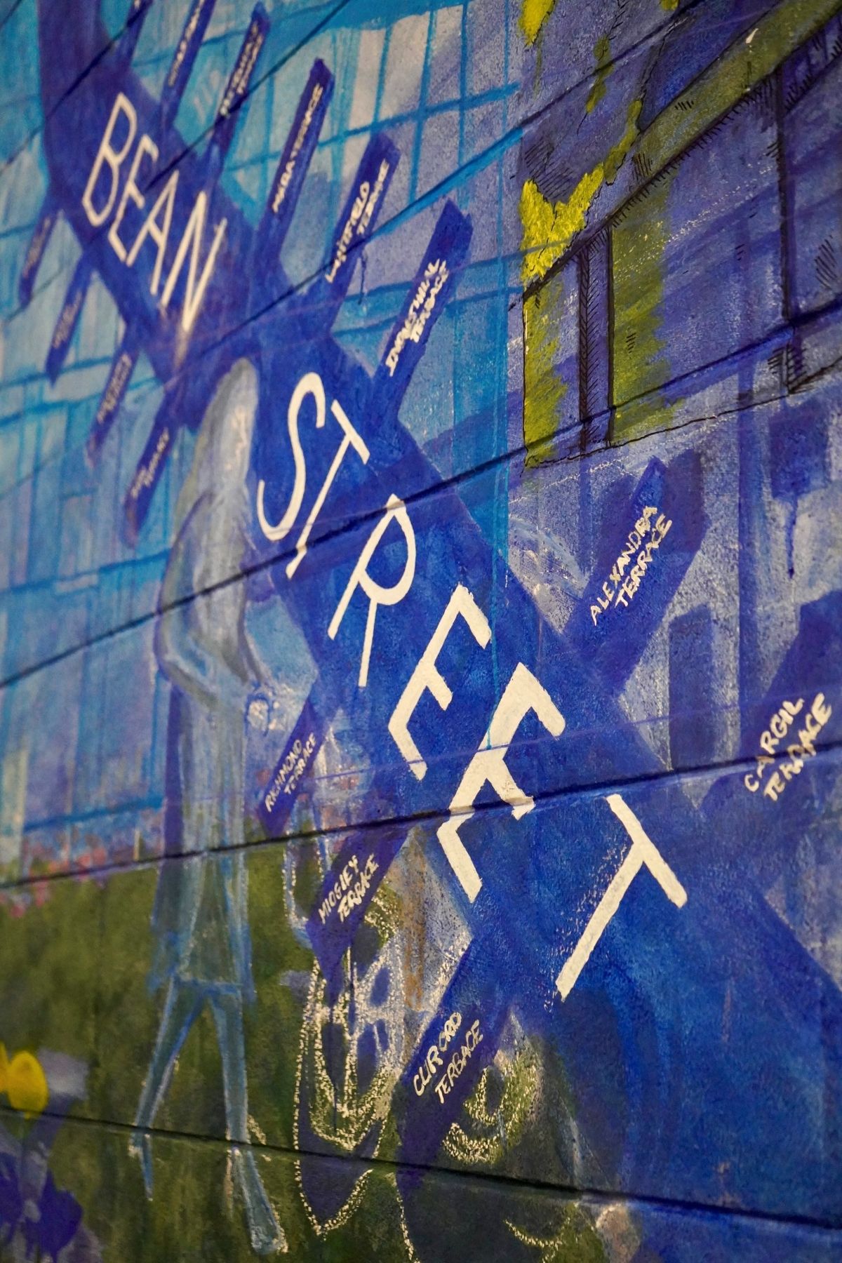 The artistic tribute marking the centre’s 40th anniversary