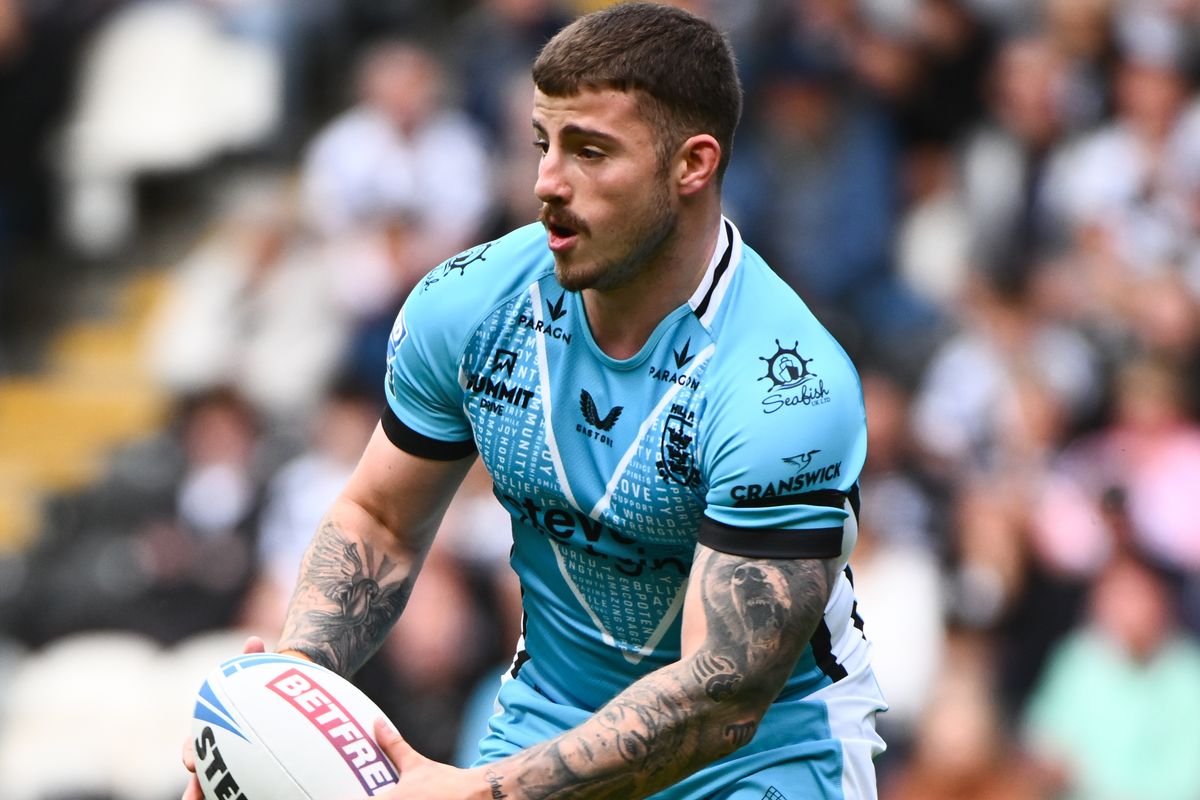 Hull FC hooker Amir Bourouh. 