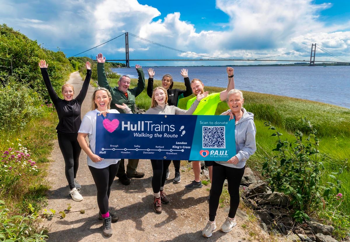 Colleagues are excited to raise money for P.A.U.L For Brain Recovery