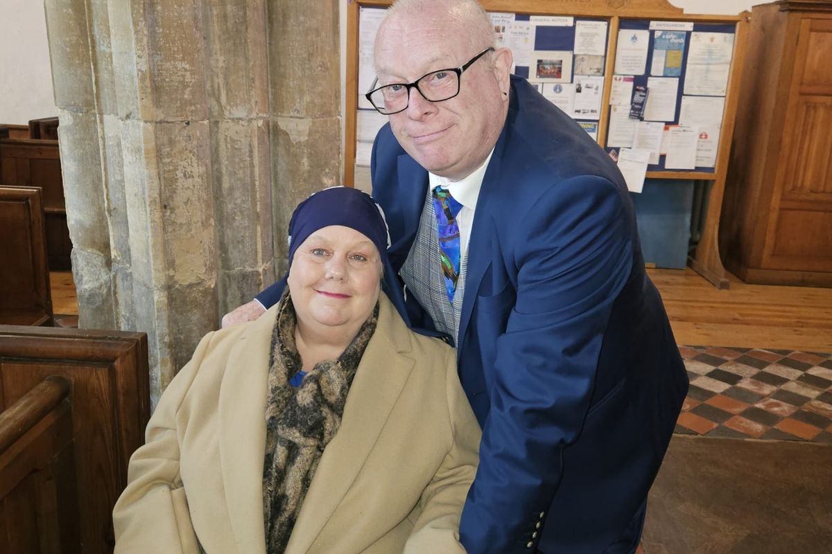 Donna and Sid Jobling as they are today