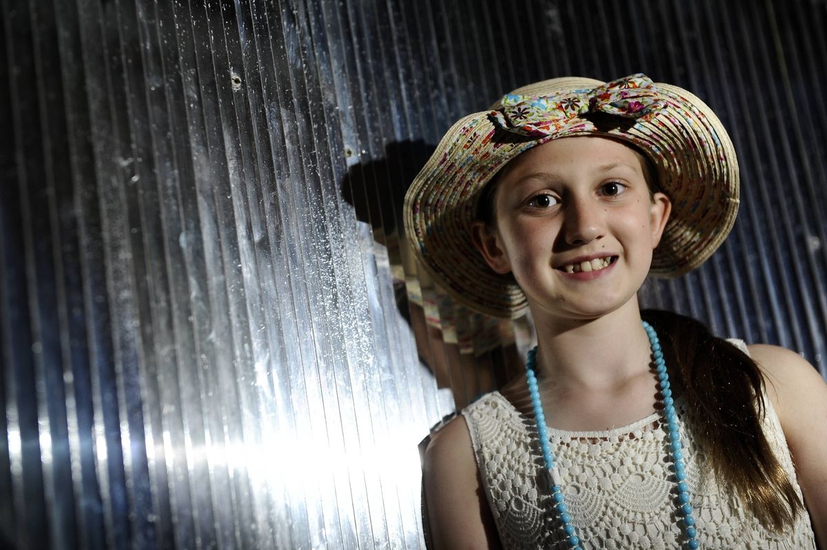 Emily pictured in 2015 when she was set to appear in Bugsy Malone as Blousey, at Hull New Theatre