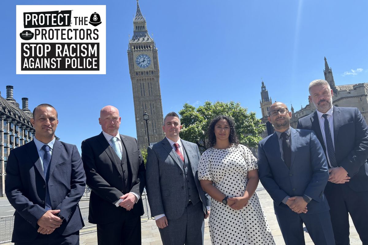 Cross-party support has been given to the Protect The Protectors: Stop Racism Against Police campaign 