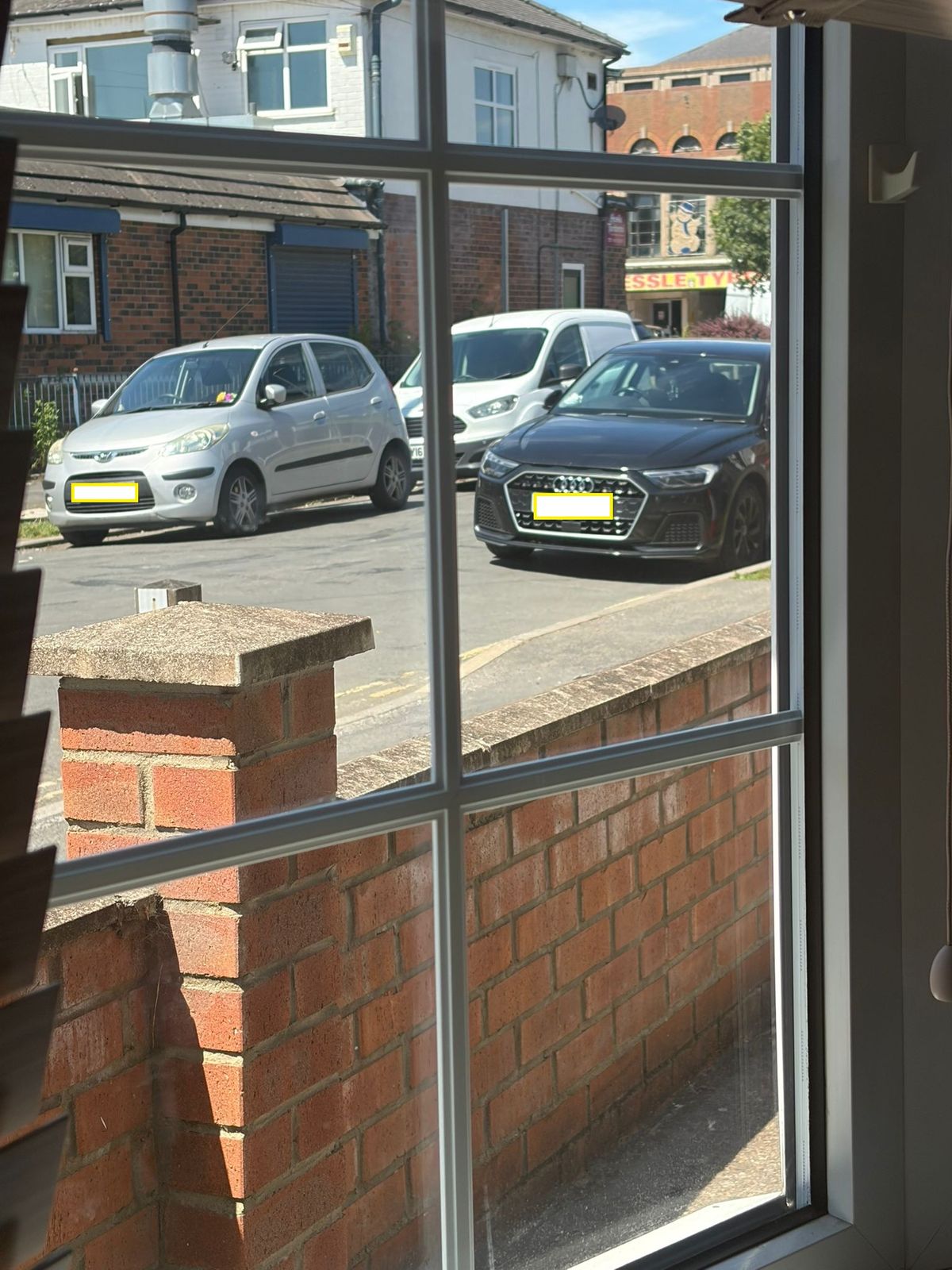 Cars line both sides of the street on Princes Avenue, Hessle, where residents struggle to park