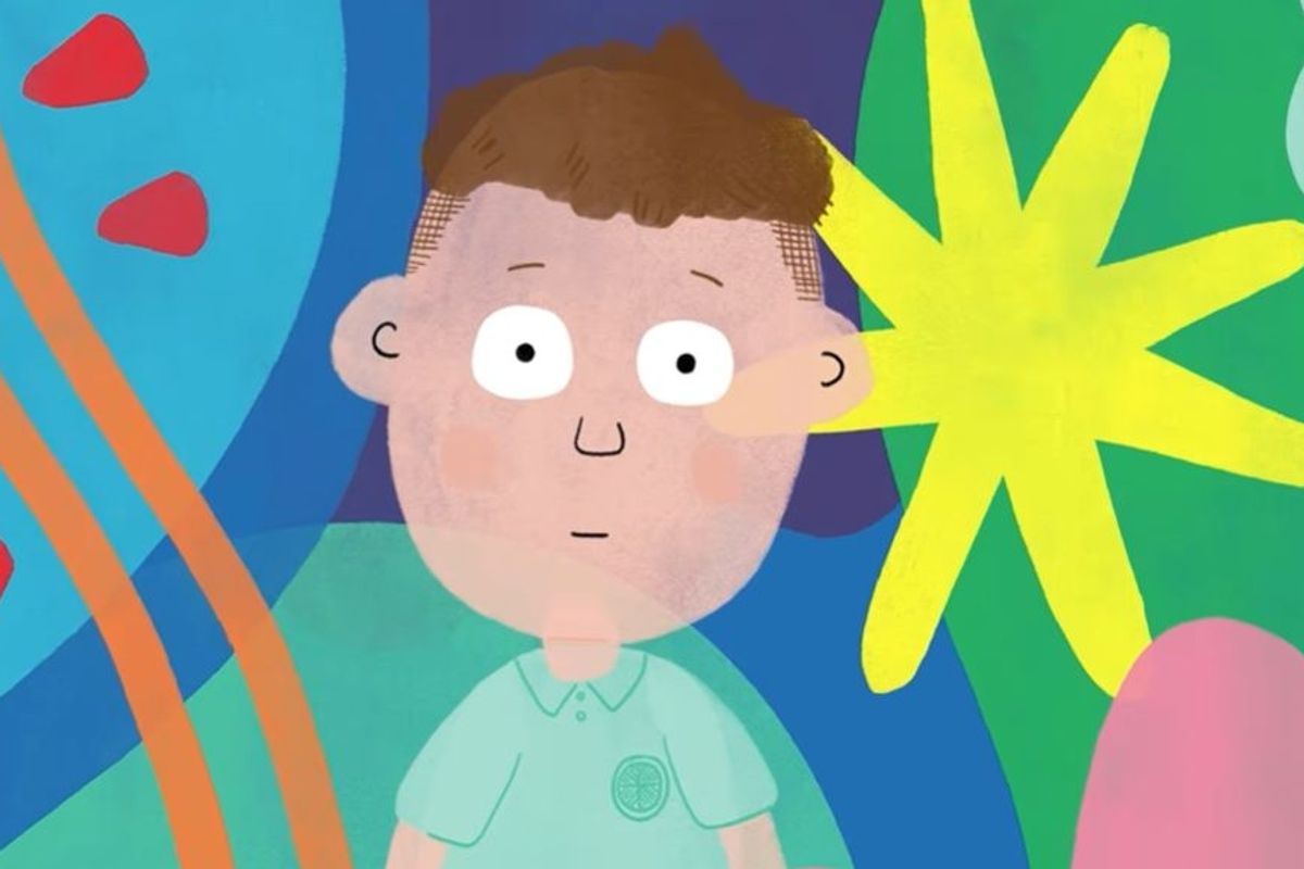 'The Senses at School: Helping Me Grow' animation follows Archie as he processes his school environment in a different way to his friends