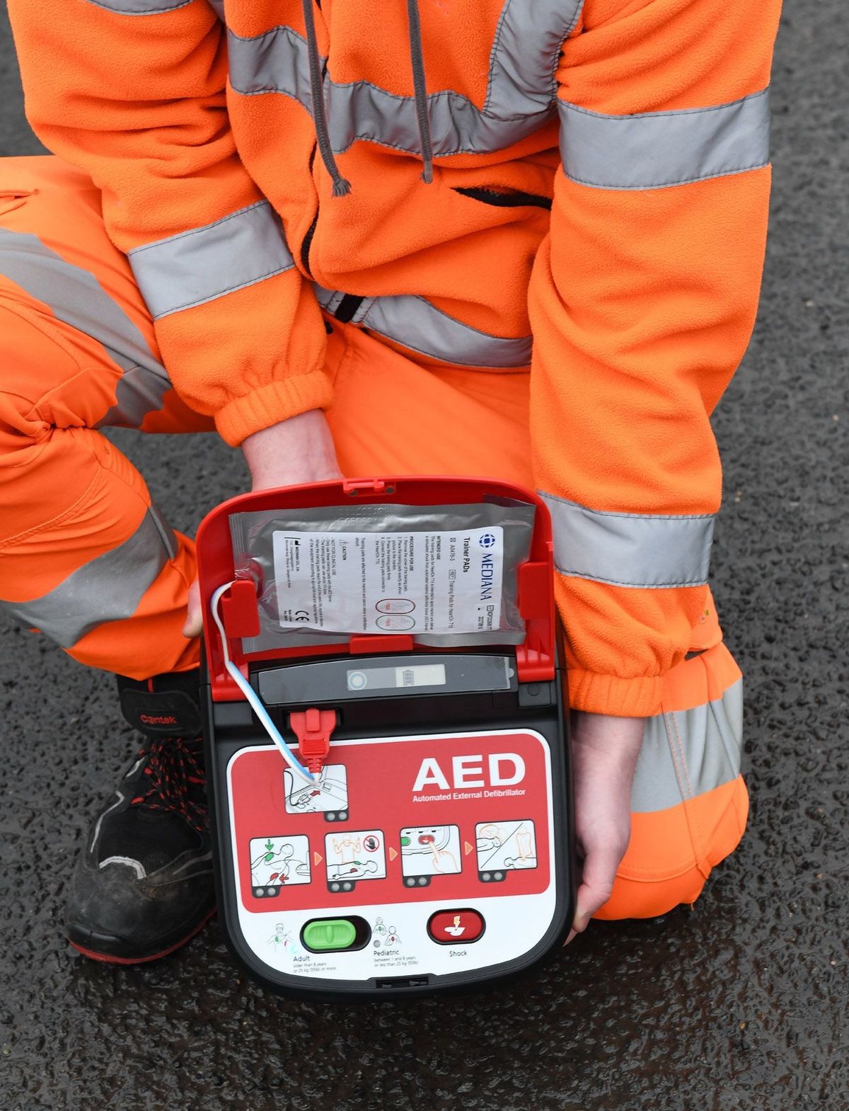 Portable defibrillators have been installed on all of the East Riding's bin wagons