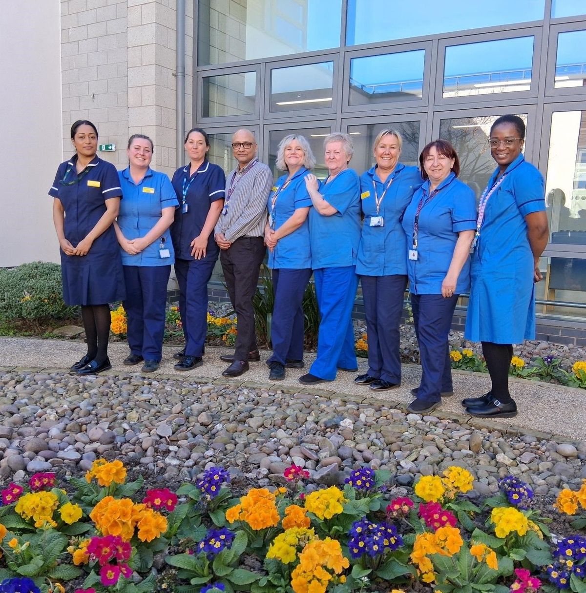 Members of the academic oncology and haematology trials unit team, Castle Hill Hospital