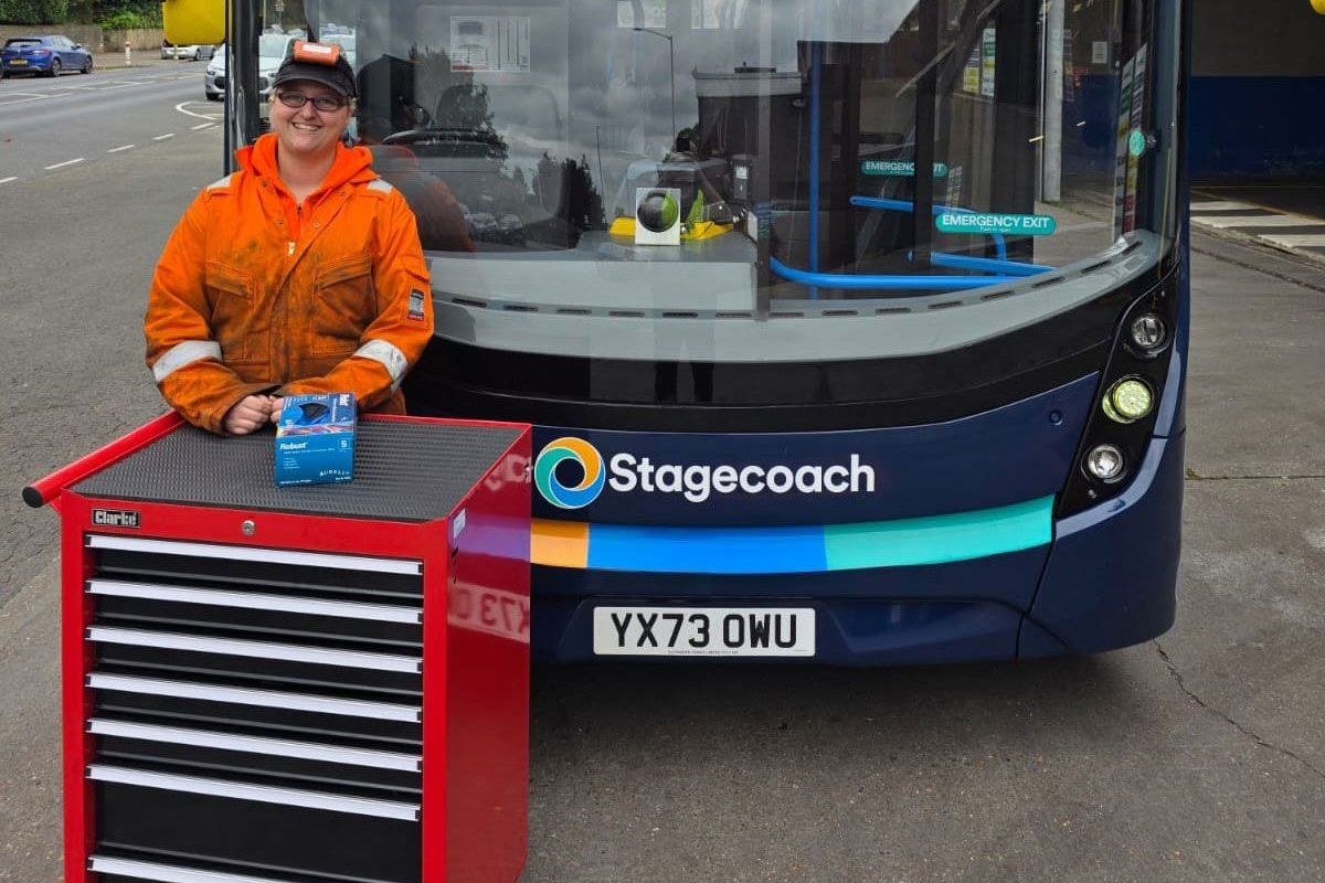 Ellie Hunt joined Stagecoach in an operations role and has now moved to engineering as an apprentice