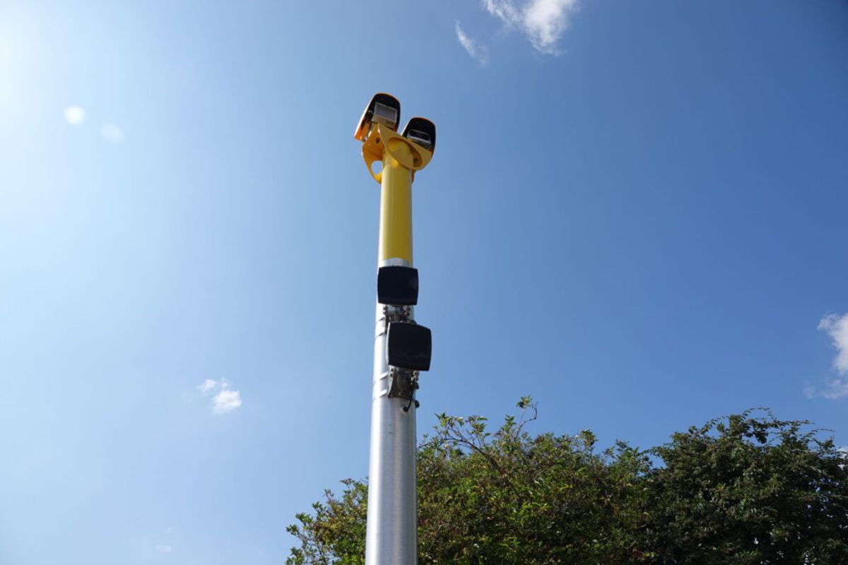 One of the enforcement cameras at the Mount Pleasant/Holderness Road junction in Hull