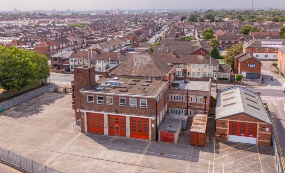 The fire station could be turned into a residential development