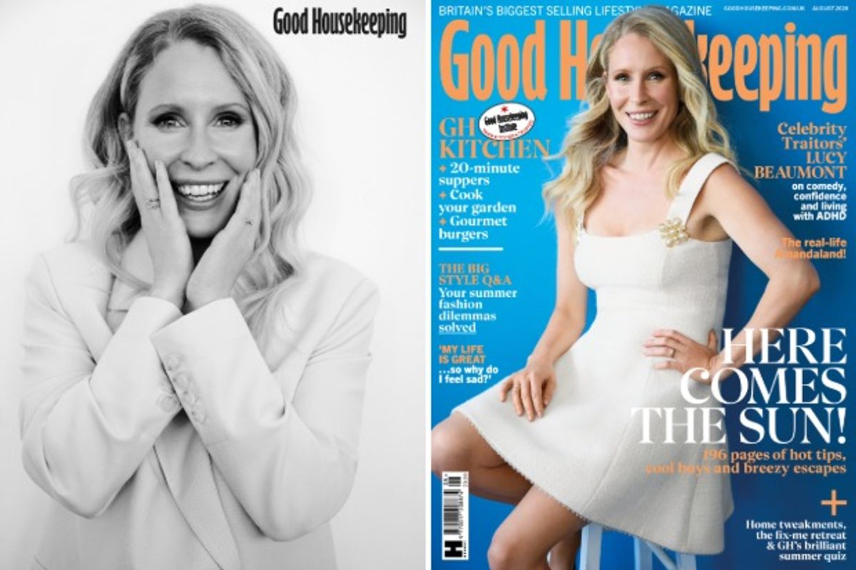 Lucy Beaumont, who appears in the August 2026 issue of Good Housekeeping UK
